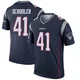 Brenden Schooler ＃41 New England Patriots Legend Jersey - Men's Navy