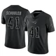 Brenden Schooler ＃41 New England Patriots Limited Reflective Jersey - Men's Black