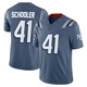 Brenden Schooler ＃41 New England Patriots Limited Storm 2025 Rivalries Collection Jersey - Men's Blue