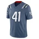 Brenden Schooler ＃41 New England Patriots Limited Storm 2025 Rivalries Collection Jersey - Men's Blue