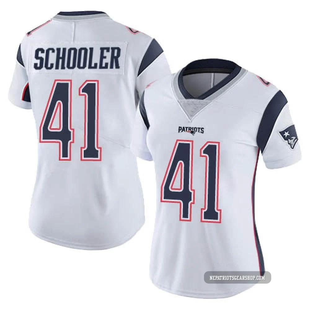 Brenden Schooler ＃41 New England Patriots Limited Vapor Untouchable Jersey - Women's White