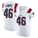Brock Lampe ＃46 New England Patriots Elite Vapor Untouchable Jersey - Men's White