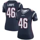 Brock Lampe ＃46 New England Patriots Legend Jersey - Women's Navy