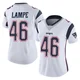 Brock Lampe ＃46 New England Patriots Limited Vapor Untouchable Jersey - Women's White