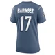 Bryce Baringer ＃17 New England Patriots Game Storm 2025 Rivalries Collection Jersey - Women's Blue