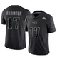 Bryce Baringer ＃17 New England Patriots Limited Reflective Super Bowl LX Patch Jersey - Men's Black