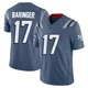 Bryce Baringer ＃17 New England Patriots Limited Storm 2025 Rivalries Collection Jersey - Men's Blue