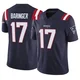 Bryce Baringer ＃17 New England Patriots Limited Vapor F.U.S.E. Jersey - Men's Navy