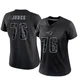 Caleb Jones ＃76 New England Patriots Limited Reflective Jersey - Women's Black