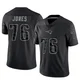 Caleb Jones ＃76 New England Patriots Limited Reflective Jersey - Youth Black