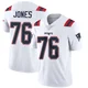 Caleb Jones ＃76 New England Patriots Limited Vapor Untouchable Jersey - Men's White