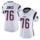 Caleb Jones ＃76 New England Patriots Limited Vapor Untouchable Jersey - Women's White