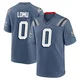 Caleb Lomu ＃0 New England Patriots Game Storm 2025 Rivalries Collection Jersey - Youth Blue