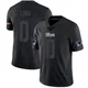 Caleb Lomu ＃0 New England Patriots Limited Jersey - Men's Black Impact