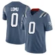 Caleb Lomu ＃0 New England Patriots Limited Storm 2025 Rivalries Collection Jersey - Men's Blue