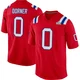 Cameron Dorner ＃0 New England Patriots Game Alternate Super Bowl LX Patch Jersey - Men's Red