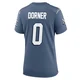 Cameron Dorner ＃0 New England Patriots Game Storm 2025 Rivalries Collection Jersey - Women's Blue