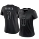 Cameron Dorner ＃0 New England Patriots Limited Reflective Jersey - Women's Black