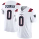 Cameron Dorner ＃0 New England Patriots Limited Vapor Untouchable Jersey - Youth White