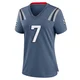 Carlton Davis III ＃7 New England Patriots Game Storm 2025 Rivalries Collection Jersey - Women's Blue