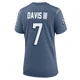 Carlton Davis III ＃7 New England Patriots Game Storm 2025 Rivalries Collection Jersey - Women's Blue