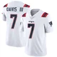 Carlton Davis III ＃7 New England Patriots Limited Vapor Untouchable Jersey - Youth White