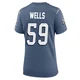 Carson Wells ＃59 New England Patriots Game Storm 2025 Rivalries Collection Jersey - Women's Blue
