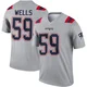 Carson Wells ＃59 New England Patriots Legend Inverted Jersey - Men's Gray