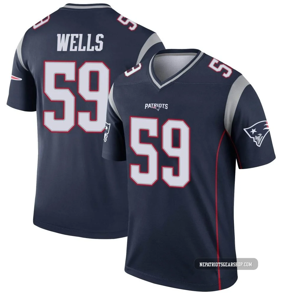 Carson Wells ＃59 New England Patriots Legend Jersey - Men's Navy