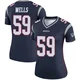 Carson Wells ＃59 New England Patriots Legend Jersey - Women's Navy