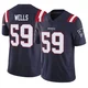 Carson Wells ＃59 New England Patriots Limited Vapor F.U.S.E. Jersey - Men's Navy
