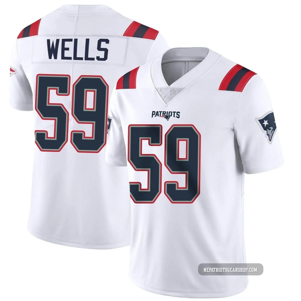 Carson Wells ＃59 New England Patriots Limited Vapor Untouchable Jersey - Youth White