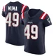 Chad Muma ＃49 New England Patriots Elite Team Color Vapor Untouchable Jersey - Men's Navy