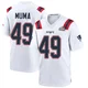 Chad Muma ＃49 New England Patriots Game Super Bowl LX Patch Jersey - Youth White