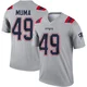 Chad Muma ＃49 New England Patriots Legend Inverted Jersey - Men's Gray