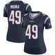 Chad Muma ＃49 New England Patriots Legend Jersey - Women's Navy
