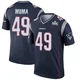 Chad Muma ＃49 New England Patriots Legend Super Bowl LX Patch Jersey - Youth Navy