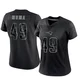 Chad Muma ＃49 New England Patriots Limited Reflective Jersey - Women's Black