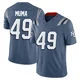 Chad Muma ＃49 New England Patriots Limited Storm 2025 Rivalries Collection Jersey - Men's Blue