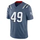 Chad Muma ＃49 New England Patriots Limited Storm 2025 Rivalries Collection Jersey - Men's Blue