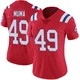 Chad Muma ＃49 New England Patriots Limited Vapor Untouchable Alternate Jersey - Women's Red