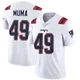 Chad Muma ＃49 New England Patriots Limited Vapor Untouchable Jersey - Men's White