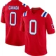 Channing Canada ＃0 New England Patriots Game Alternate Jersey - Youth Red