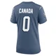Channing Canada ＃0 New England Patriots Game Storm 2025 Rivalries Collection Jersey - Women's Blue