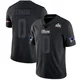 Channing Canada ＃0 New England Patriots Limited Super Bowl LX Patch Jersey - Men's Black Impact