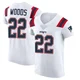 Charles Woods ＃22 New England Patriots Elite Vapor Untouchable Jersey - Men's White