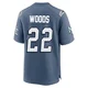 Charles Woods ＃22 New England Patriots Game Storm 2025 Rivalries Collection Jersey - Youth Blue