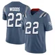 Charles Woods ＃22 New England Patriots Limited Storm 2025 Rivalries Collection Jersey - Men's Blue