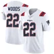 Charles Woods ＃22 New England Patriots Limited Vapor Untouchable Jersey - Men's White
