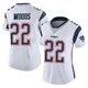 Charles Woods ＃22 New England Patriots Limited Vapor Untouchable Jersey - Women's White